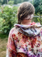 XS: “Maple Valley” Cropped Modal Blend Women’s Sweatshirt
