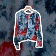 XXL: “Sailor’s Delight” Cropped Modal Blend Women’s Sweatshirt