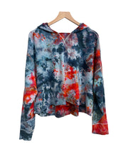 XL: “Sailor’s Delight” Cropped Modal Blend Women’s Sweatshirt