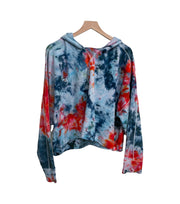 XXL: “Sailor’s Delight” Cropped Modal Blend Women’s Sweatshirt